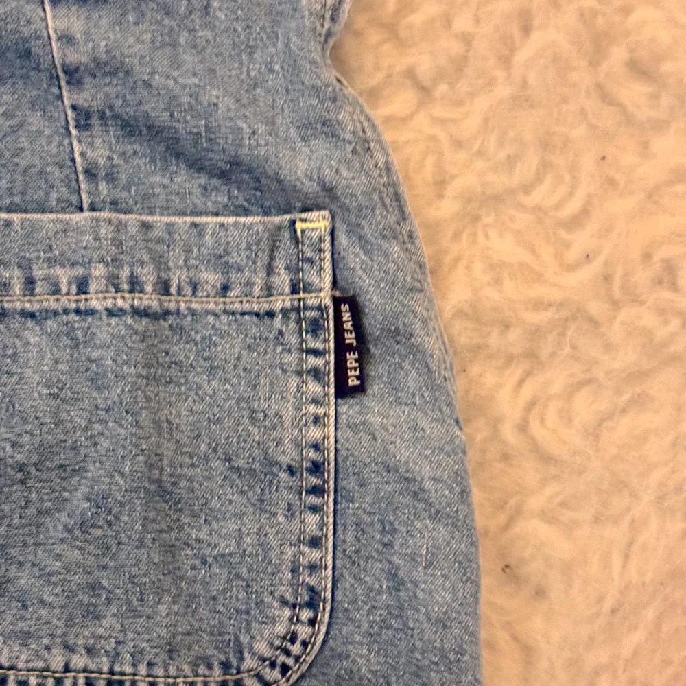 Pepe Jeans Denim Overall Dress - Size XS - Picture 3 of 3